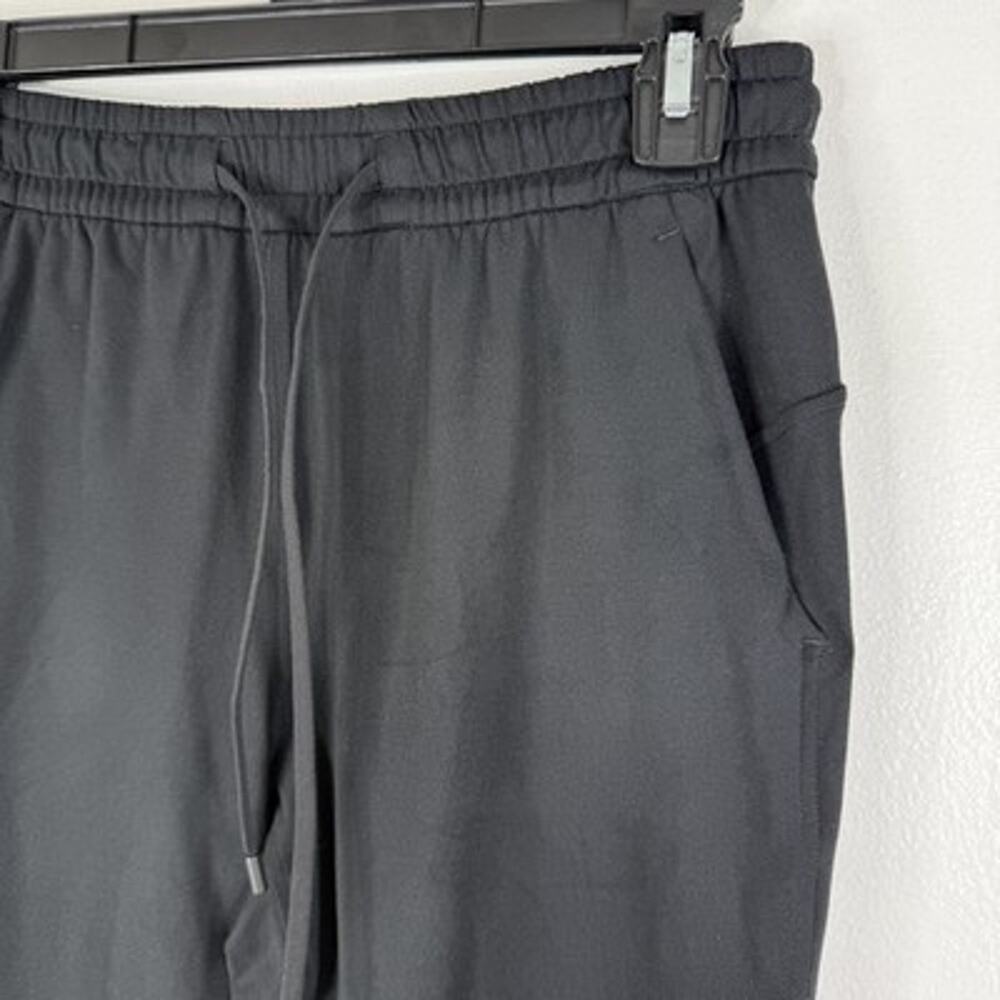 Lululemon Soft Jersey Jogger Pants 4 Black Elastic Waist Drawstring LW5GCMS
